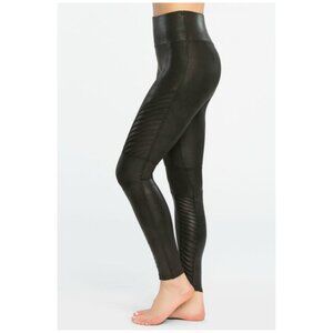 Faux Leather Moto Legging